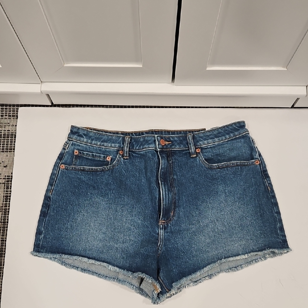 PINK by Victoria's Secret 2024 Blue Denim Women's Cutoff Shorts